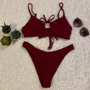 Tie Front Bikini